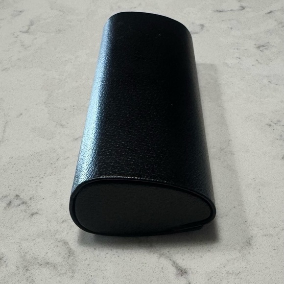 Burberry‎ Eyeglasses Case Leather Suede Hard Box Black New - Picture 5 of 5
